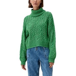 Q/S designed by Gebreide damestrui, groen, L