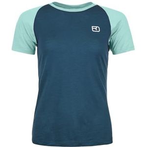 Ortovox - 120 Tec Fast Mountain - T-shirt - Blauw - Merinoshirt
