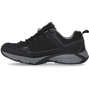 DLX Magellan Mens zwart waterdichte sneakers ademende wandelschoenen, Zwart Zwart Blk, 44 EU