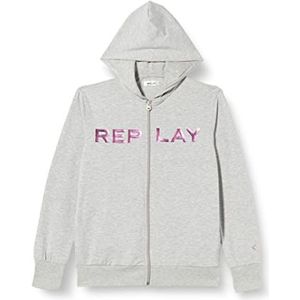 Replay Jongens capuchontrui, M04 grijs melange., 16 Jaar
