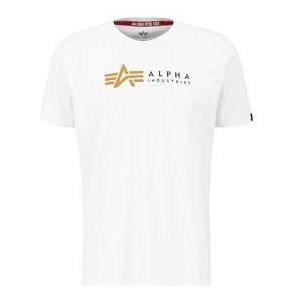 Alpha Industries - Puff Print T-shirt - Zwart - Katoen
