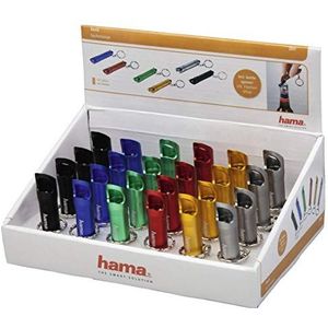 Hama 2in1 - Zaklamp (Zwart, Blauw, Goud, Groen, Rood, Zilver, 3 lampen, LED, 4 lm, Wit)