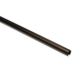 GARDINIA gordijnrail met binnenloper I Ø 20 mm brons 120 cm, metaal