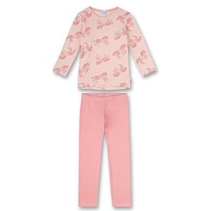 Sanetta Meisjes 233079 pyjama lang, faded roos, 92, roze, 92 cm