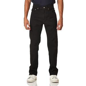Lee Premium Select klassieke jeans met rechte pijpen voor heren, Zwart, 34W / 36L