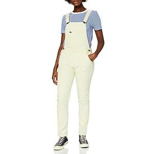 LEE Womens Bib Overalls, Ecru, M