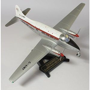 Herpa 8172DV001 - Dan Air DH Dove, vliegtuig, grijs