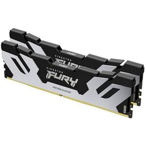 Kingston Fury Renegade DDR5 Zilber/Zwart XMP 32GB 6800MT/s CL36 DIMM Gaming Desktopgeheugen (Set van 2) - KF568C36RSK2-32