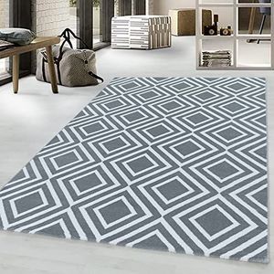 Laagpolig tapijt geruit woonkamer slaapkamer plat tapijt