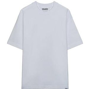 Seidensticker - Studio - T-shirt - Wit - Uniseks - Oversized Pasvorm