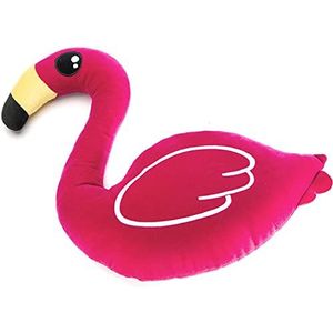coz-e-reader Roze flamingo velours emoji-vormig kussen, zacht pluche pop-upkussen, leuk verjaardagscadeau, woondecoratie kerstcadeau voor vriend vriendin, hem of haar