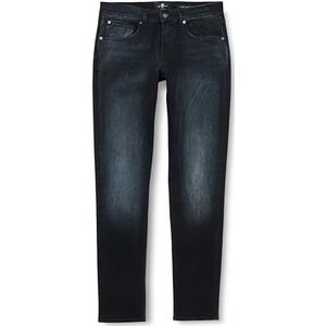 7 For All Mankind Slimmy Tapered Stretch Tek Academy, Donkerblauw, 30