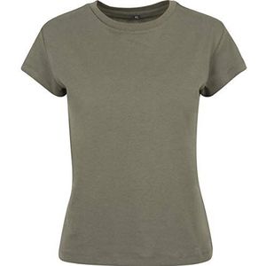 Build Your Brand Dames Ladies Box Tee T-shirt