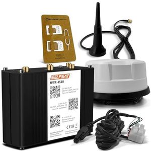 SELFSAT MWR 4540 4G Cat 6 WLAN-router tot 300 Mbps incl. panorama antenne wit