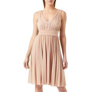 nolie Dames midi-jurk 19227025-NO01, ZWART Zilver, M, midi-jurk, M