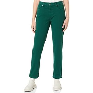 Moschino Love Women's Bull with Heart Back Tag Casual Broek, Groen, 27