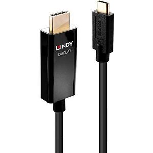 LINDY 1m USB Type C naar HDMI 4K60 adapterkabel met HDR