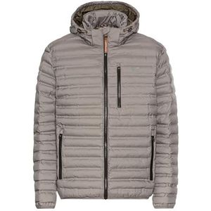 camel active - teXXXactiveÂ® - Blouson - Grijs - Gerecycled Polyester - Waterdicht