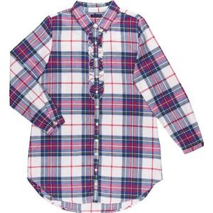 Tommy Hilfiger dames nachthemd Hillary flannel nigh shirt/1487900472
