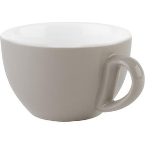 APS 16006 cappuccinobeker in grijs Ø 10,5 cm, hoogte 6,5 cm, 300 ml