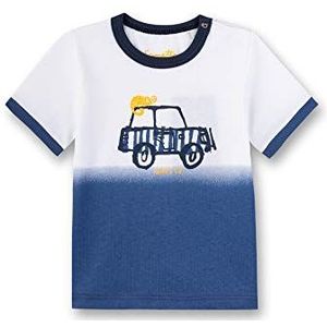 Sanetta Baby-jongens T-shirt, wit (white 10), 68 cm
