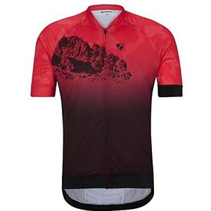 Ziener Heren Nogal Fietsshirt/Fietsshirt - Mountainbike/Racefiets - ademend, sneldrogend, elastisch, functioneel,