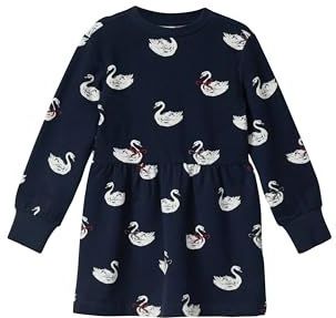 Jurk - Zacht - Sweatjurk - All-over Print - Lange Mouwen