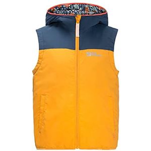 Jack Wolfskin Meisjes Villi Vest K vest, oranje pop, 92, orange pop, 92 cm