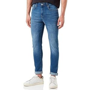 ONLY & SONS Male Slim Fit Jeans onsrope slimtape 7844 DNM Jeans Box EXT, Light Medium Blauw Denim, 28W x 32L