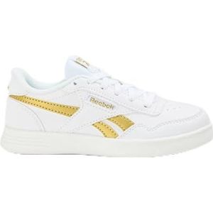 Reebok Court Advance, gymschoenen, wit/goud metallic, 23 EU, wit goud metallic, 23 EU