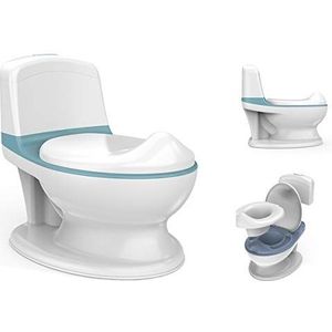 Babify My First Toilet voor baby's en kinderen, met interactieve drukknop