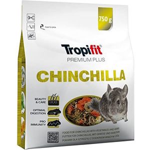 CHINCHILA PREMIUM PLUS 750 g - Voer voor Cincillà met Groenten en Kruiden