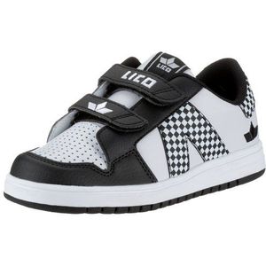 Lico Tacco V 150104, unisex - kindersneakers, wit, (wit-zwart), wit, 38 EU