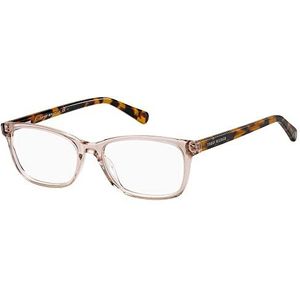 Tommy Hilfiger bril voor dames, huidskleur, Havana, 53