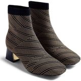 Gioseppo - Snover - Enkellaarsjes - Elastisch - Gestreepte Print