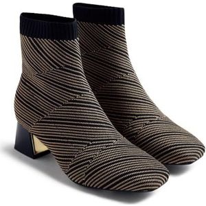 Gioseppo - Snover - Enkellaarsjes - Elastisch - Gestreepte Print