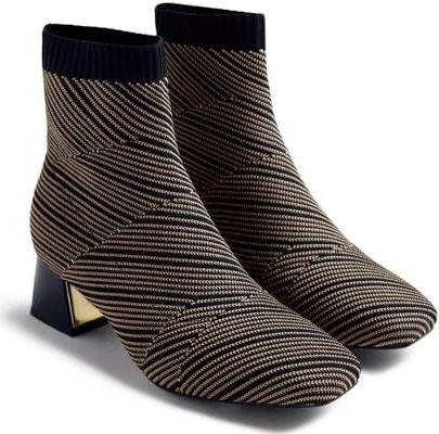 Gioseppo - Snover - Enkellaarsjes - Elastisch - Gestreepte Print