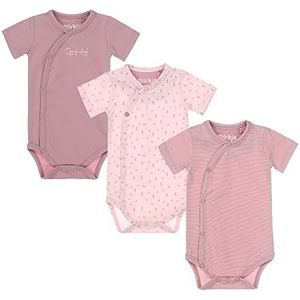 DIRKJE Baby-Girls Undershirt, Pink, 44 (3-pack)