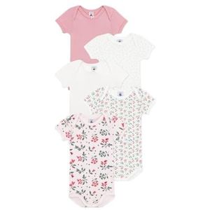 Petit Bateau Bodies Us korte mouwen (5 stuks) babymeisjes, Variant 1:, 3 Maanden