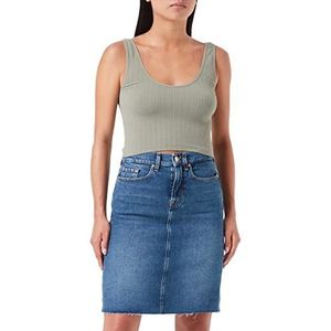 7 For All Mankind Freya Street Wise Rok voor dames, blauw (mid blue), 27