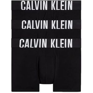 Calvin Klein Heren TRUNK 3PK Trunk, ZWART, S, Zwart, S