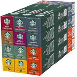 STARBUCKS Koffiecapsules Proefset by Nespresso 12 x 10 (120 Capsules) - Amazon Exclusive