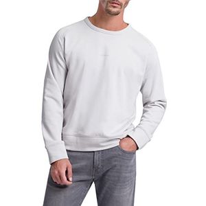 Pierre Cardin Heren Swetshirt ronde hals sweatshirt, lichtgrijs, 3XL