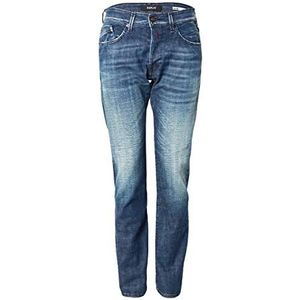 Replay Waitom jeans voor heren, Dark Blue 007, 30W x 34L