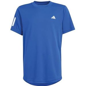 adidas Jongens Jongens Club Tennis 3-Stripe T-shirt, 13-14 Jaar Zwart