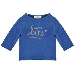 Bellybutton Kids Baby - jongens shirt met lange mouwen 1/1 mouw 1492031, blauw (Mountain Blue Melange|blauw 8248), 56 cm