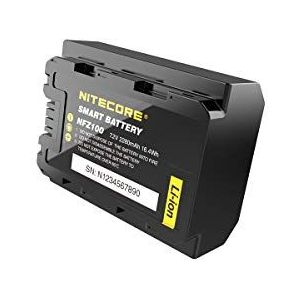 Nitecore NP FZ100 Smart Battery 2280mAh NFZ 100 Zwart