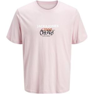 Jack & Jones Jorbushwick Tee Ss Crew Neck FST, Fairy Tale, S