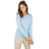 Armor-Lux - Pontivy - Damestrui - Effen - Ronde Kraag - Nauwe Pasvorm