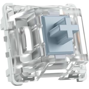 Glorious Gaming 120x Kailh mechanische toetsenbordschakelaars (Speed Silver) - Lineair en snel, 40 g bedieningskracht, snelheidsschakelaars, 3-pins montage, SMD-LED compatibel - Kailh Silver
